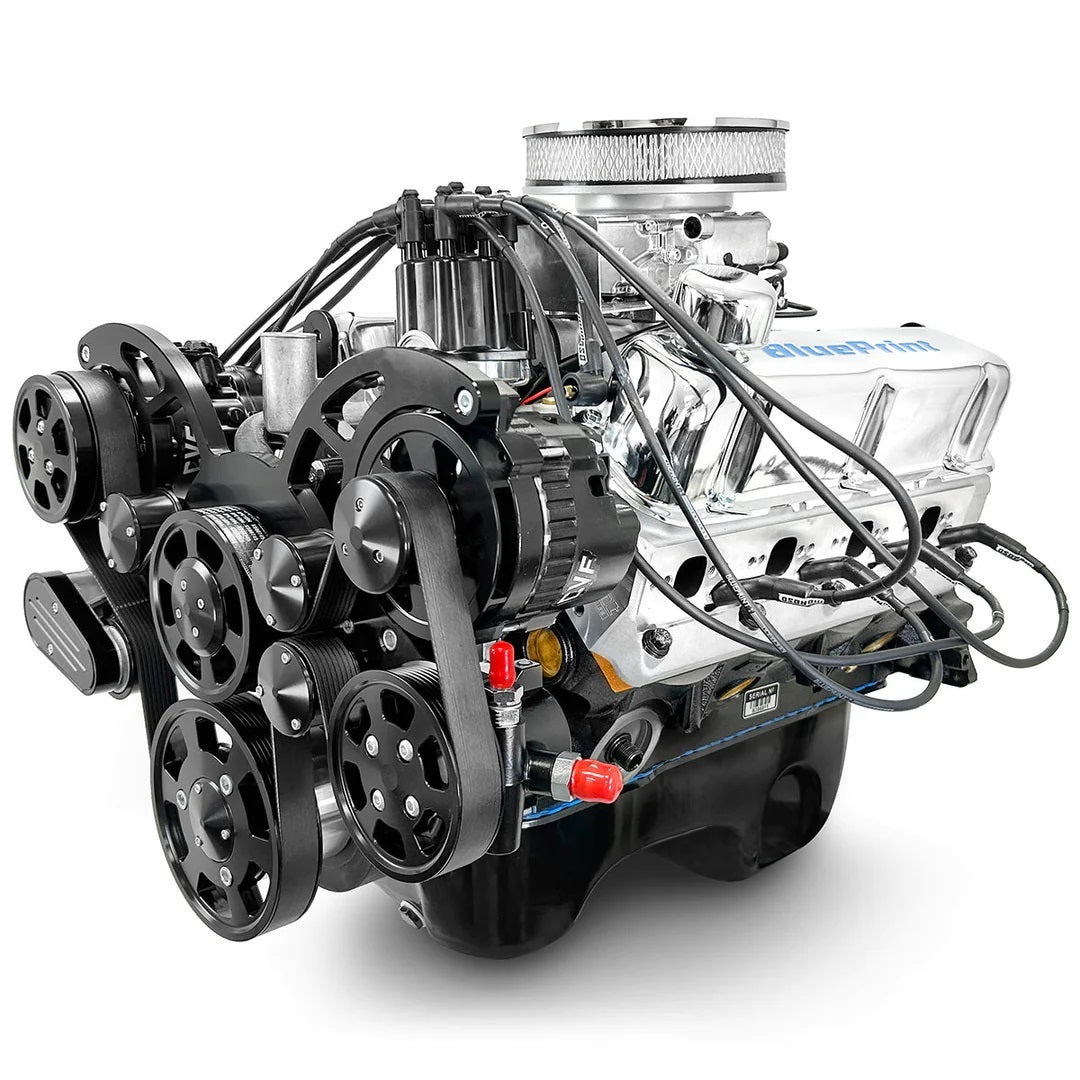 Blueprint Engines Crate Engine - Drop-in-Ready - EFI - 302 Cubic Inch - 361 HP - Pulleys Included - Small Block Ford -