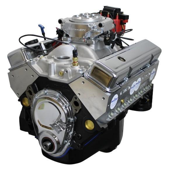 Blueprint Engines Crate Engine - Base Dressed Engine - EFI - 350 Cubic Inch - 390 HP - Small Black Chevy - Each
