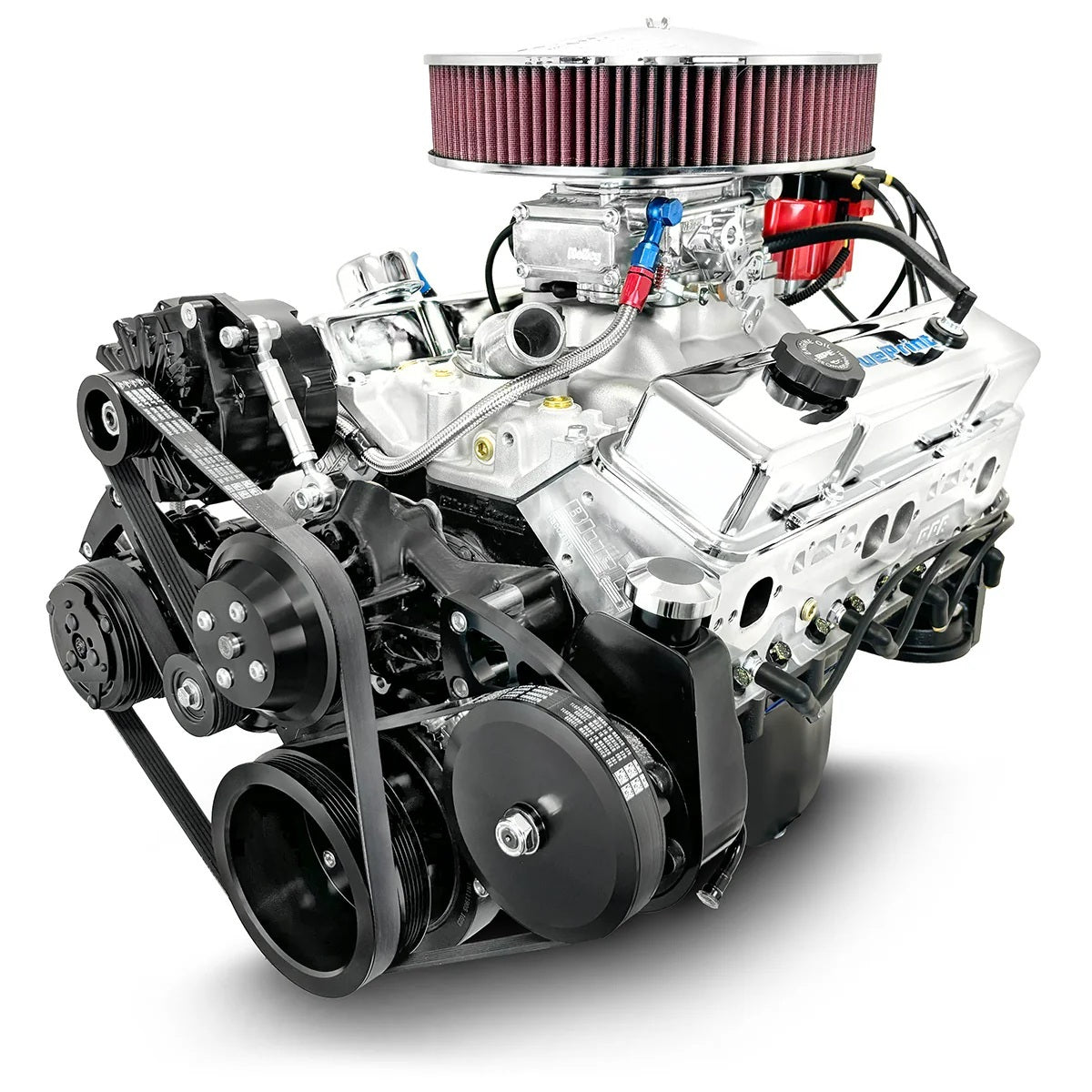 Blueprint Engines Crate Engine - Drop-in-Ready - 350 CID - 341 HP - Pulleys Included - Small Block Chevy - Each