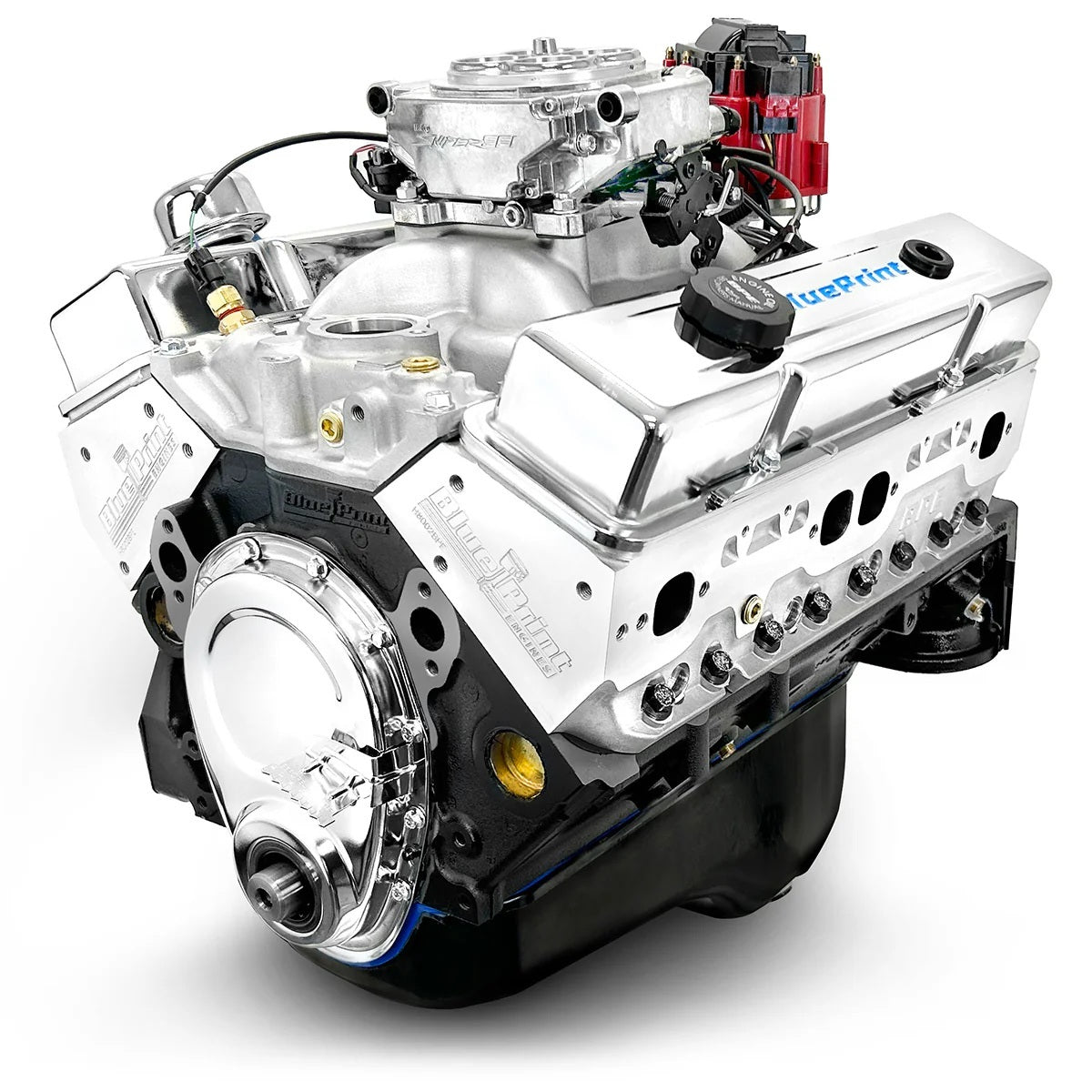 Blueprint Engines Crate Engine - Base Dressed Engine - EFI - 350 CID - 341 HP - Small Block Chevy - Each