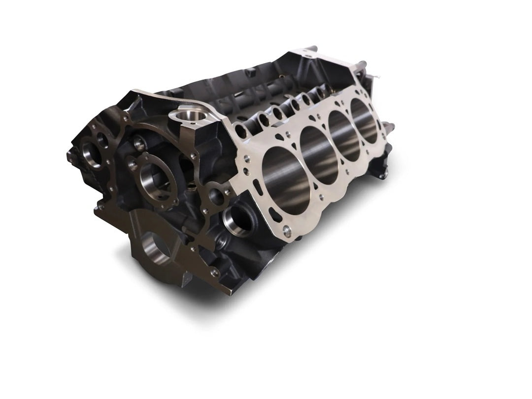 Blueprint Engines Engine - Bare Block - 4.600 in Bore - 9.800 in Deck - 4 Bolt Main - 2-Piece Seal - Cast Iron Main