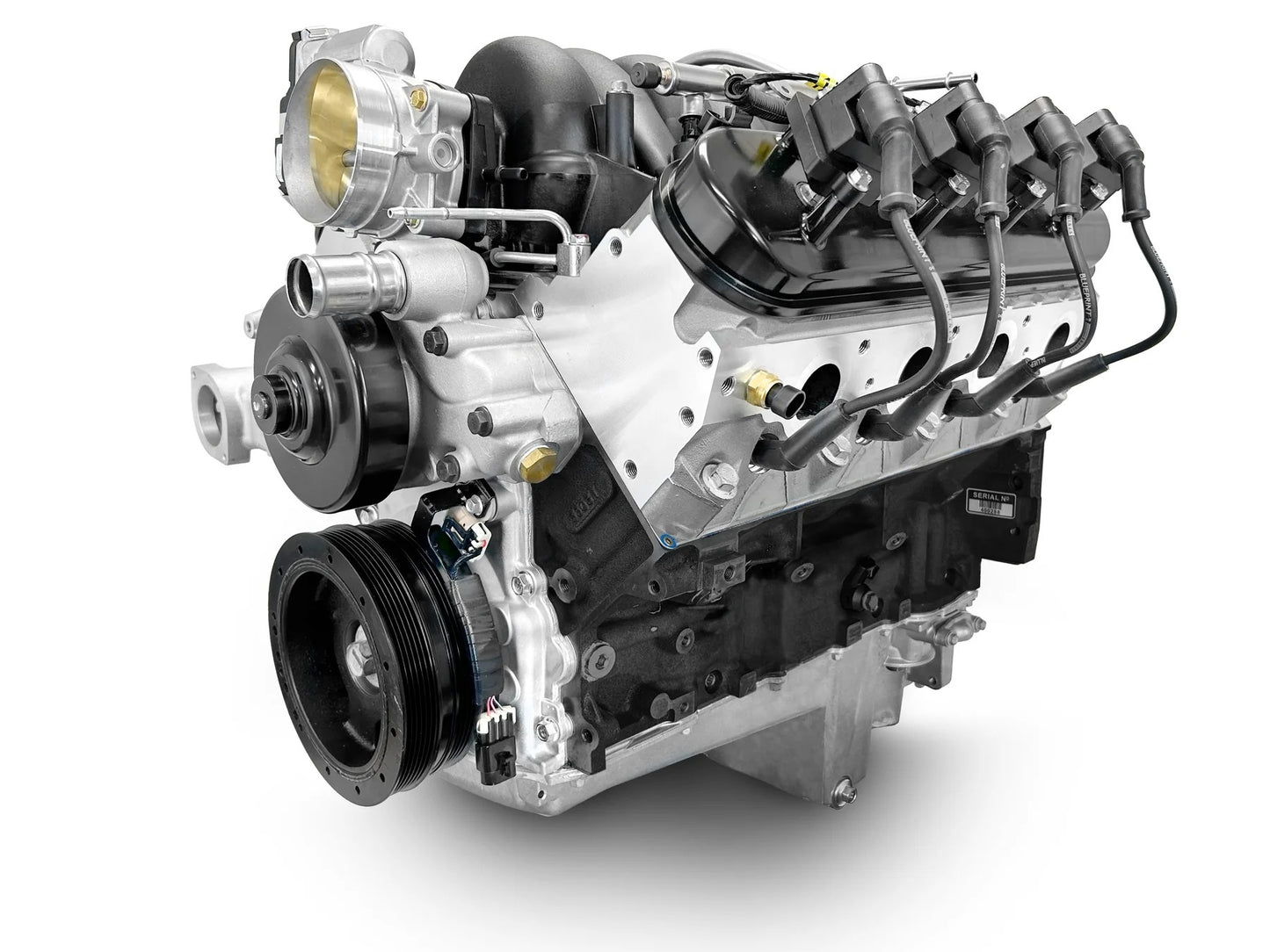 Blueprint Engines Crate Engine - Base Dressed - 427 Cubic Inch - 605 HP - GM LS-Series - Each