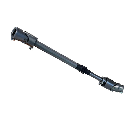 Borgeson Steering Shaft - Telescoping - 3/4 in Double D - Steel - Natural - GM Compact SUV / Truck 1982-93 / GM G-Body