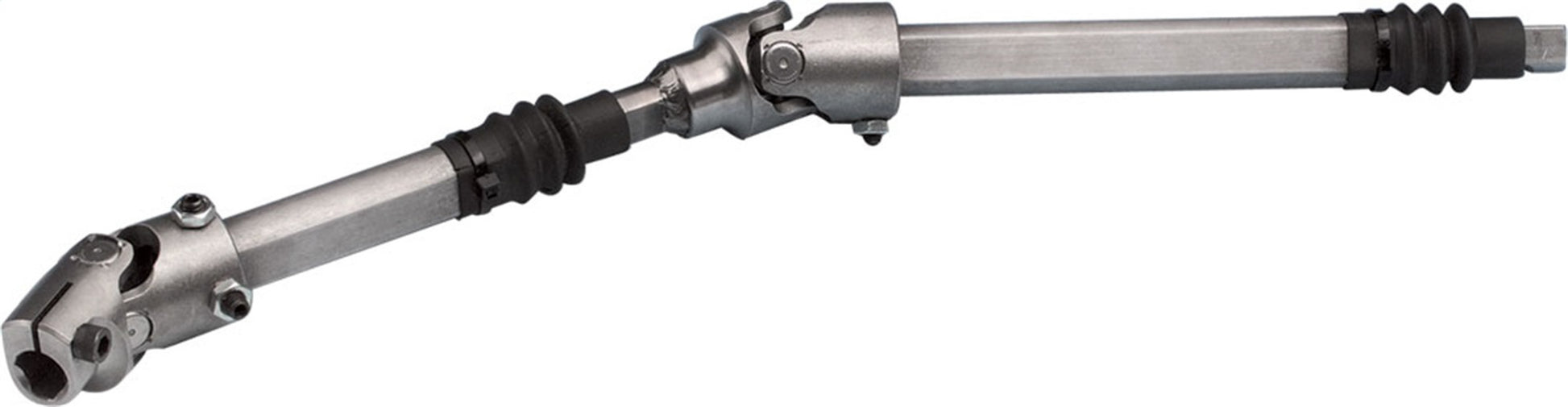 Borgeson Steering Shaft - Steel - Natural - Power Steering - Ford Mustang 1994-2004 - Each