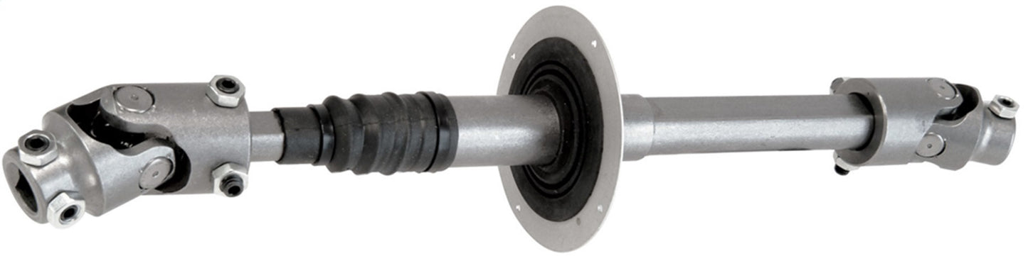 Borgeson Steering Shaft - Upper - Telescoping - Steel - Natural - Jeep TJ 2001-06 - Each