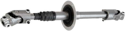 Borgeson Steering Shaft - Upper - Telescoping - Steel - Natural - Jeep TJ 2001-06 - Each
