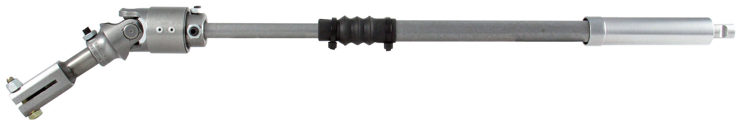 Borgeson Steering Shaft - Lower - Steel - Natural - Jeep TJ 2003-06 - Each