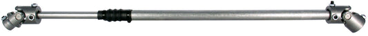Borgeson Steering Shaft - Telescoping - Steel - Natural - Power Steering - Jeep CJ 1976-86 - Each