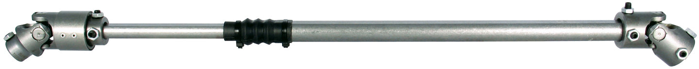 Borgeson Steering Shaft - Vibration Dampener - Telescoping - Manual Steering - Steel - Natural - Jeep Wrangler CJ