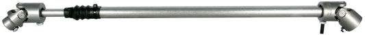 Borgeson Steering Shaft - Telescoping - Steel - Natural - GM Fullsize Truck 1973-76 - Each