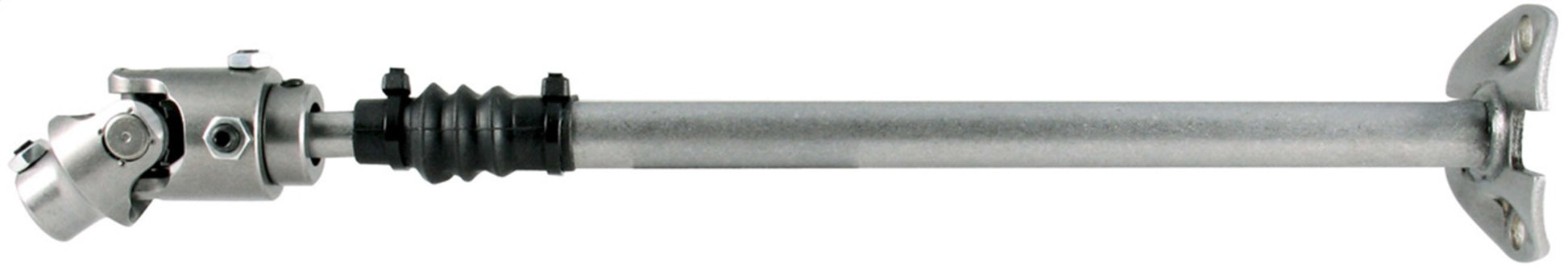 Borgeson Steering Shaft - Rag Joint Flange - Telescoping - Steel - Natural - Dodge Ram Fullsize Truck 1979-93 - Each