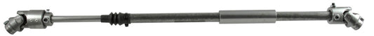 Borgeson Steering Shaft - Telescoping - Steel - Natural - Ford Fullsize Truck 1992-96 - Each