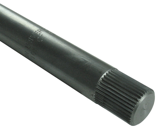 Borgeson Steering Shaft - 36 in Long - 3/4-36 Spline - Steel - Natural - Universal - Each
