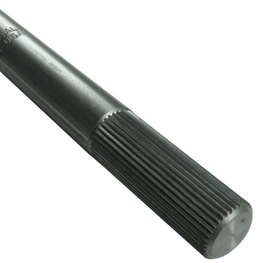 Borgeson Steering Shaft - 12 in Long - 3/4 in 36 Spline - Steel - Natural - Universal - Each