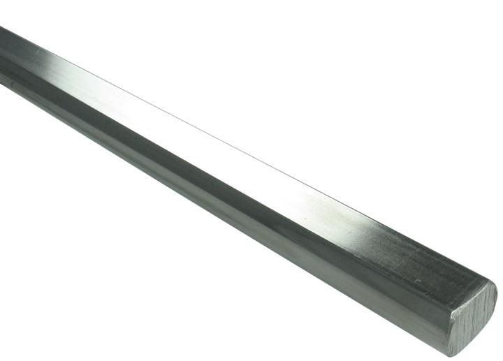 Borgeson Steering Shaft - 22 in Long - 3/4 in Double D - Stainless - Natural - Universal - Each