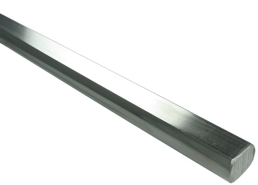 Borgeson Steering Shaft - 22 in Long - 3/4 in Double D - Stainless - Natural - Universal - Each
