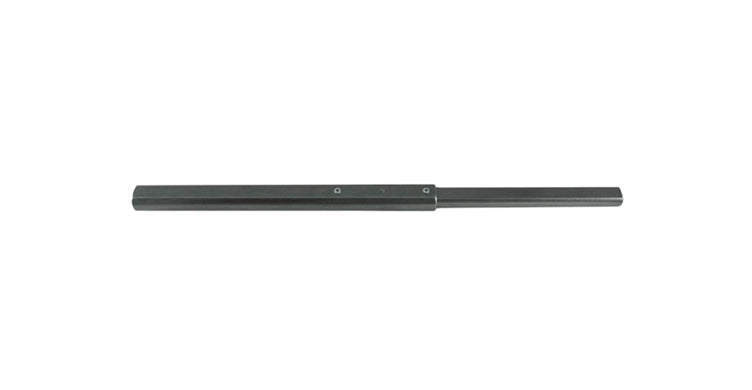 Borgeson Steering Shaft - Collapsible - 18-1/2 in Long - 3/4 in Double D - Steel - Natural - Each