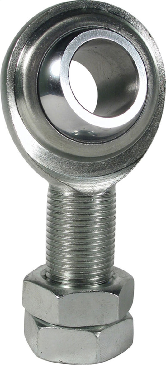 Borgeson Steering Shaft Support - Spherical Rod End - 3/4-16 in Right Hand Male Thread - Jam Nuts - Steel - Zinc Oxide