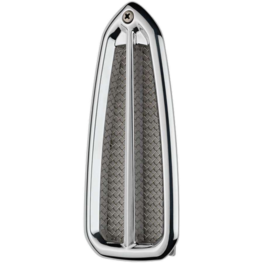 Billet Specialties Door Jamb Vents - Stainless Mesh Insert - Aluminum - Polished - GM F-Body 1967-69 - Pair