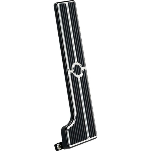 Billet Specialties Pedal Assembly - Rectangle - Gas - Stainless Hardware - Aluminum - Black Anodized - GM - Each