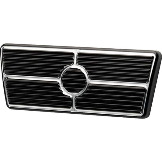 Billet Specialties Pedal Pad - Brake - 7 in Wide x 2-11/16 in Tall - Aluminum - Black Anodized - GM F-Body 1967-69 -