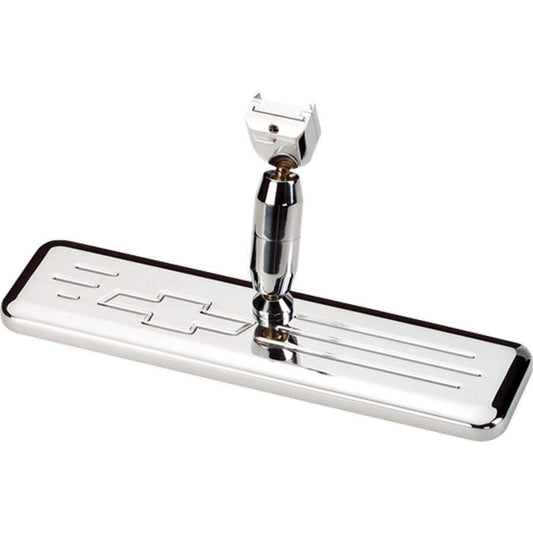Billet Specialties Mirror - Rear View - Rectangle - 9.375 in Wide x 2.438 in Tall - Bowtie - Aluminum - Polished - Each