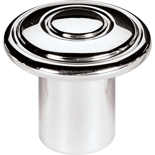 Billet Specialties Dash Knob - Classic - 0.188 in Bore - Set Screw - 1 in Diameter - 0.875 in Long - Aluminum -
