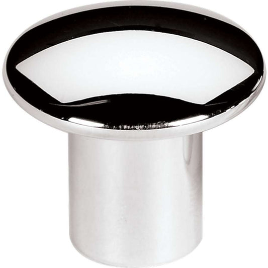 Billet Specialties Dash Knob - Smooth - 0.188 in Bore - Set Screw - 1 in Diameter - 0.875 in Long - Aluminum -