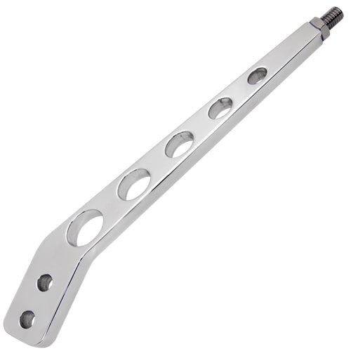 Billet Specialties Shifter Stick - Outlaw - Single Bend - 10 in Length - 3/8-16 in Thread - Hardware Included -