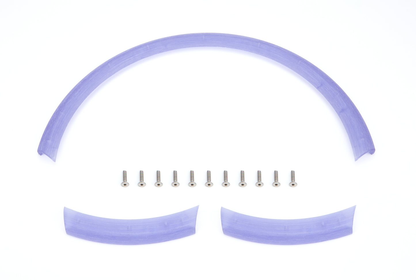 Billet Specialties Steering Wheel Half Wrap - Select Edition - D-Shaped - 14 in Diameter - Plastic - Each