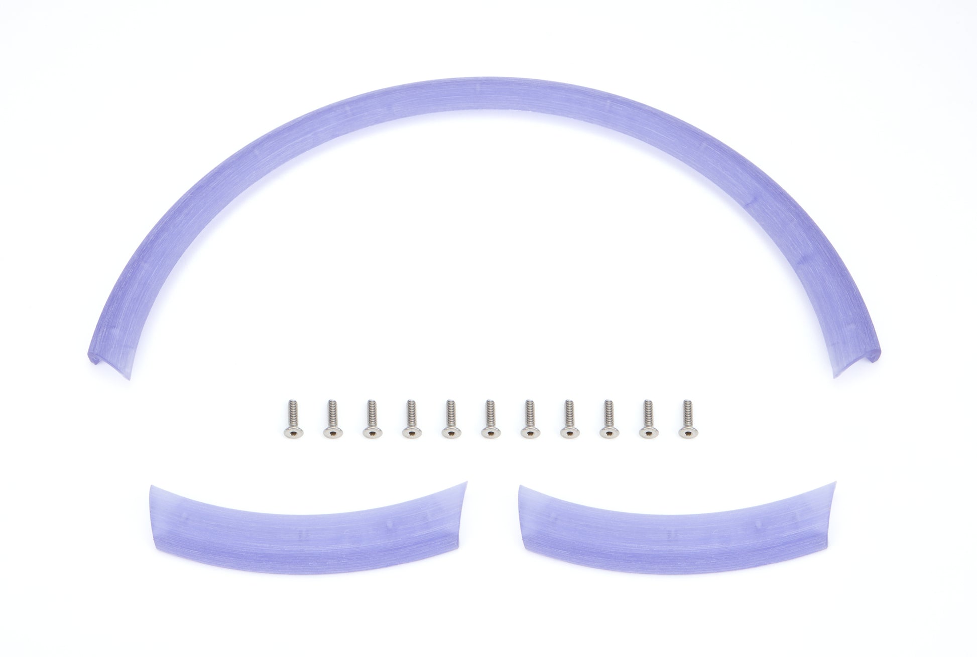 Billet Specialties Steering Wheel Half Wrap - Select Edition - D-Shaped - 14 in Diameter - Plastic - Each