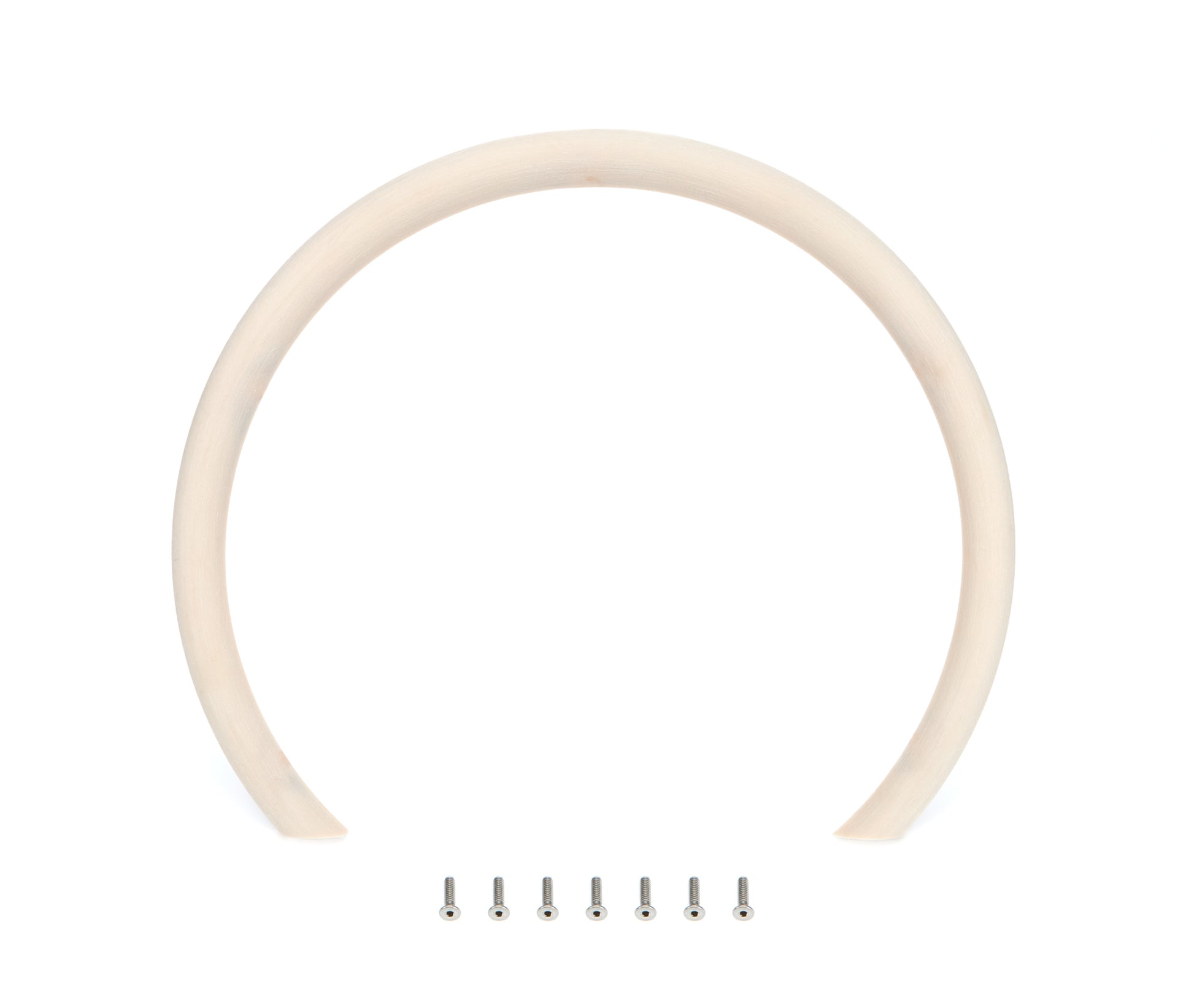 Billet Specialties Steering Wheel Half Wrap - D-Shaped - 14 in Diameter - Plastic - Each