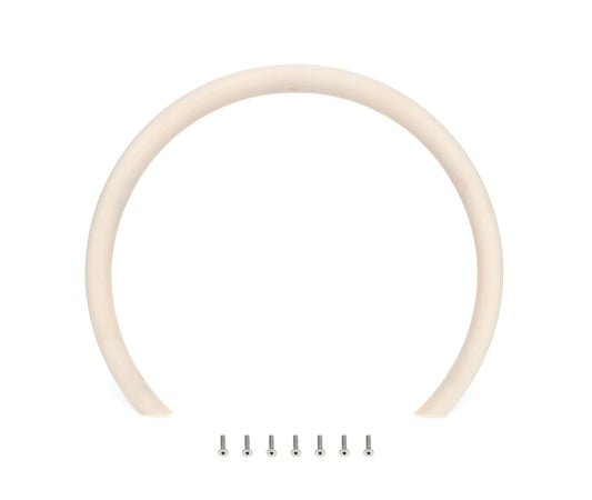 Billet Specialties Steering Wheel Half Wrap - D-Shaped - 14 in Diameter - Plastic - Each