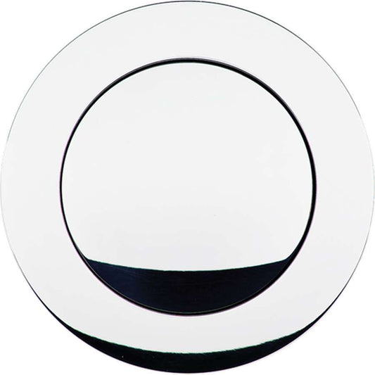 Billet Specialties Horn Button - Large - Aluminum - Polished - Each