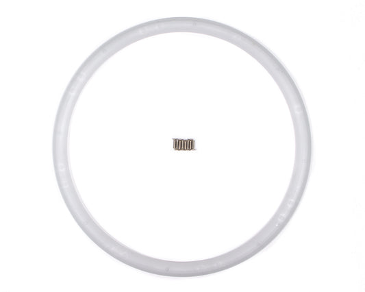 Billet Specialties Steering Wheel Half Wrap - Round - 15.5 in Diameter - Plastic - Each