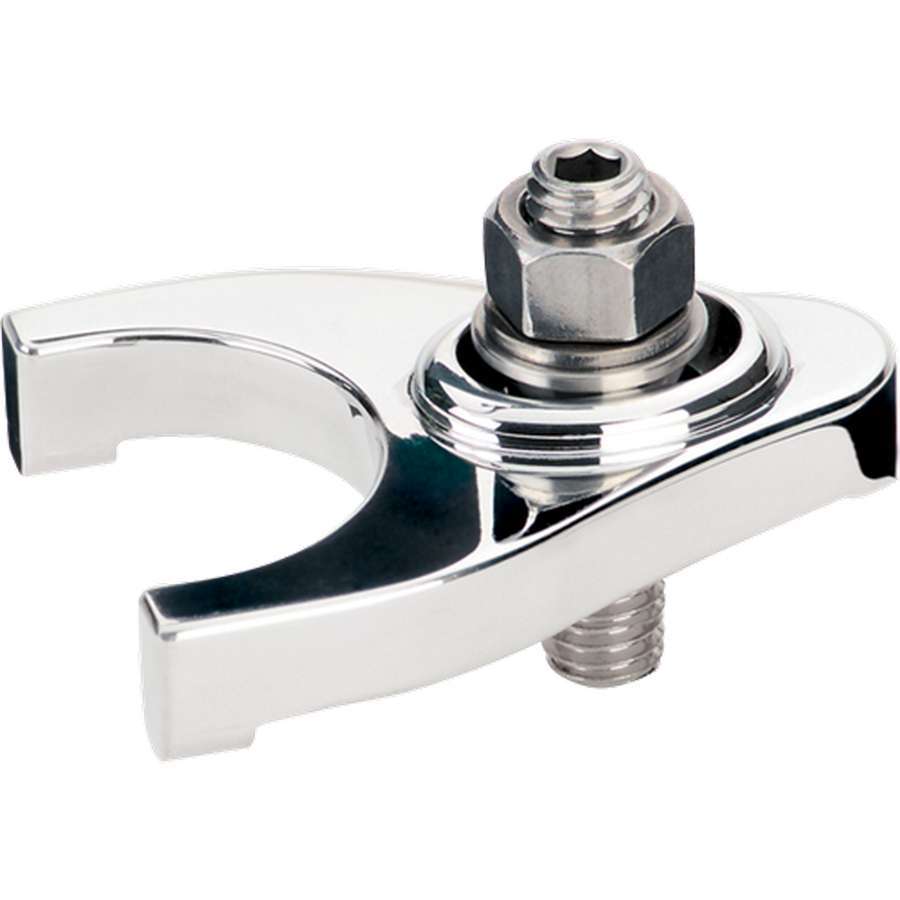 Billet Specialties Distributor Hold Down - Positive Lock Down - Stud Mounted - Stainless Hardware Included - Aluminum