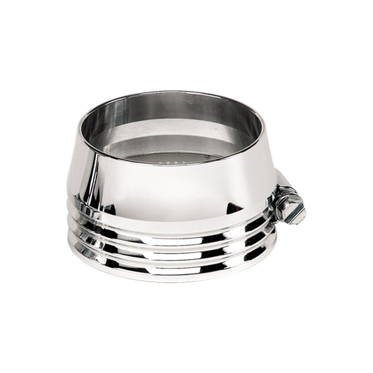 Billet Specialties Hose Clamp - Worm Gear - 1-1/2 in to 2 in - Aluminum - Polished - Each