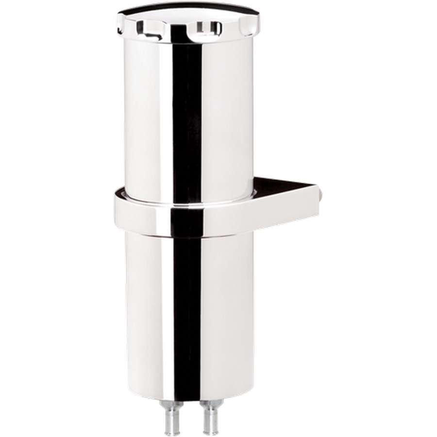 Billet Specialties Recovery Tank - Coolant - 15 oz - 8.75 in Tall - 2.875 in Diameter - 3 in Cap - Smooth - Aluminum -