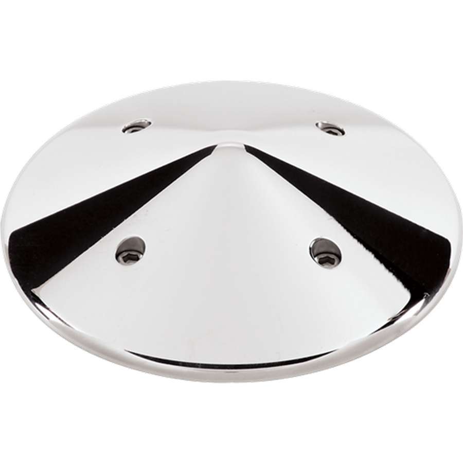 Billet Specialties Pulley Nose Cone - Water Pump - Stainless Hardware - Aluminum - Polished - Short Water Pump - Chevy
