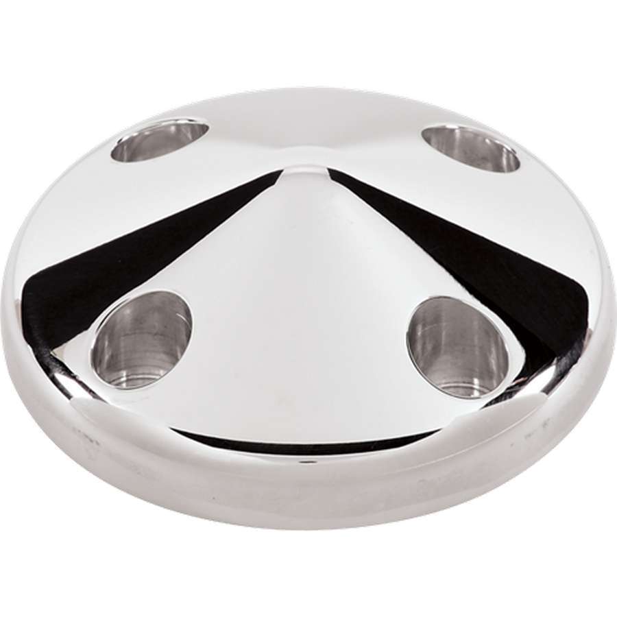 Billet Specialties Pulley Nose Cone - Water Pump - Stainless Hardware - Aluminum - Polished - Long Water Pump - Chevy