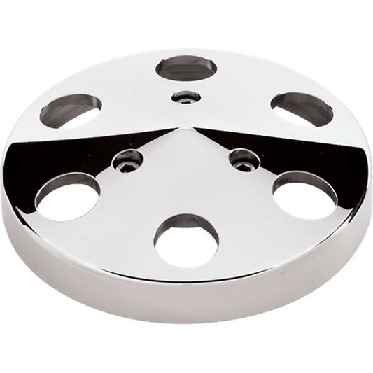 Billet Specialties Air Conditioner Clutch Cover - Stainless Hardware Included - Aluminum - Polished - Sanden 508
