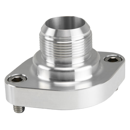 Billet Specialties Water Neck - Straight - 20 AN Male - Stainless Hardware Included - Aluminum - Machined - Mopar V8 -