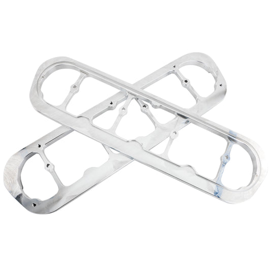 Billet Specialties Valve Cover Adapter - GM LS-Series to Ford Small Block - Hardware Included - Aluminum - Natural -