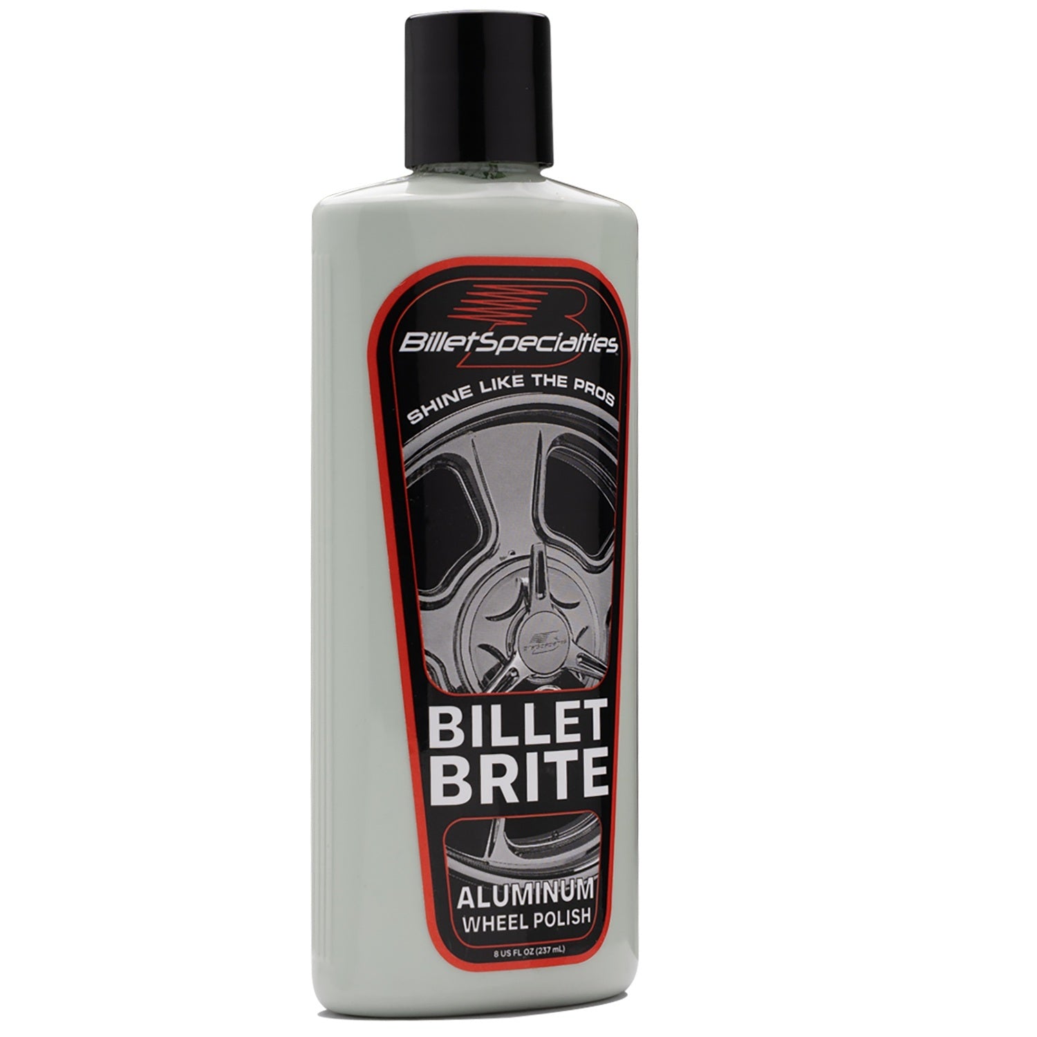 Billet Specialties Metal Polish - Billet Brite - Aluminum Wheel Polish - 8 oz Bottle - Each