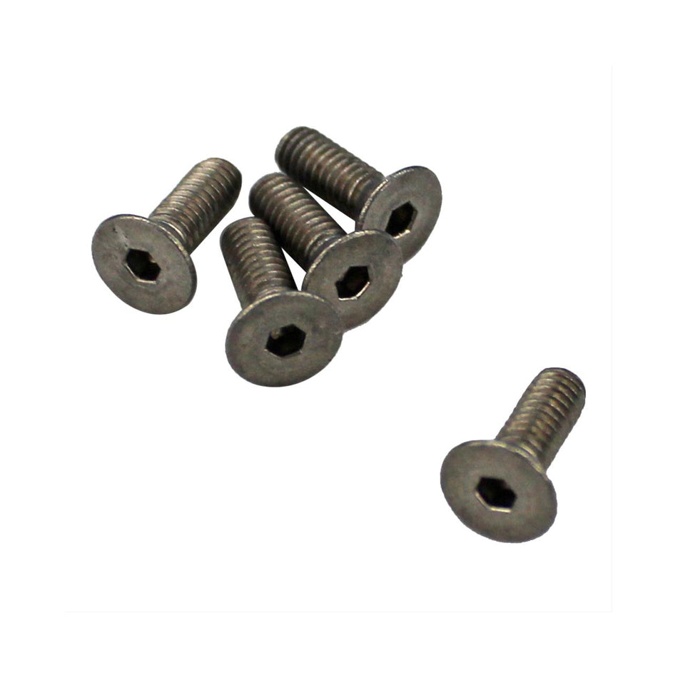 Billet Specialties Wheel Center Bolt Kit - 8-32 in Thread - 1/2 in Long - Allen Head - Stainless - Natural - Set of 5