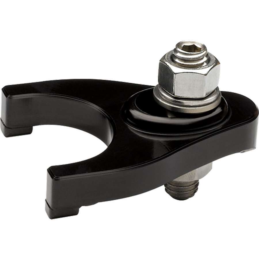 Billet Specialties Distributor Hold Down - Positive Lock Down - Stud Mounted - Stainless Hardware Included - Aluminum