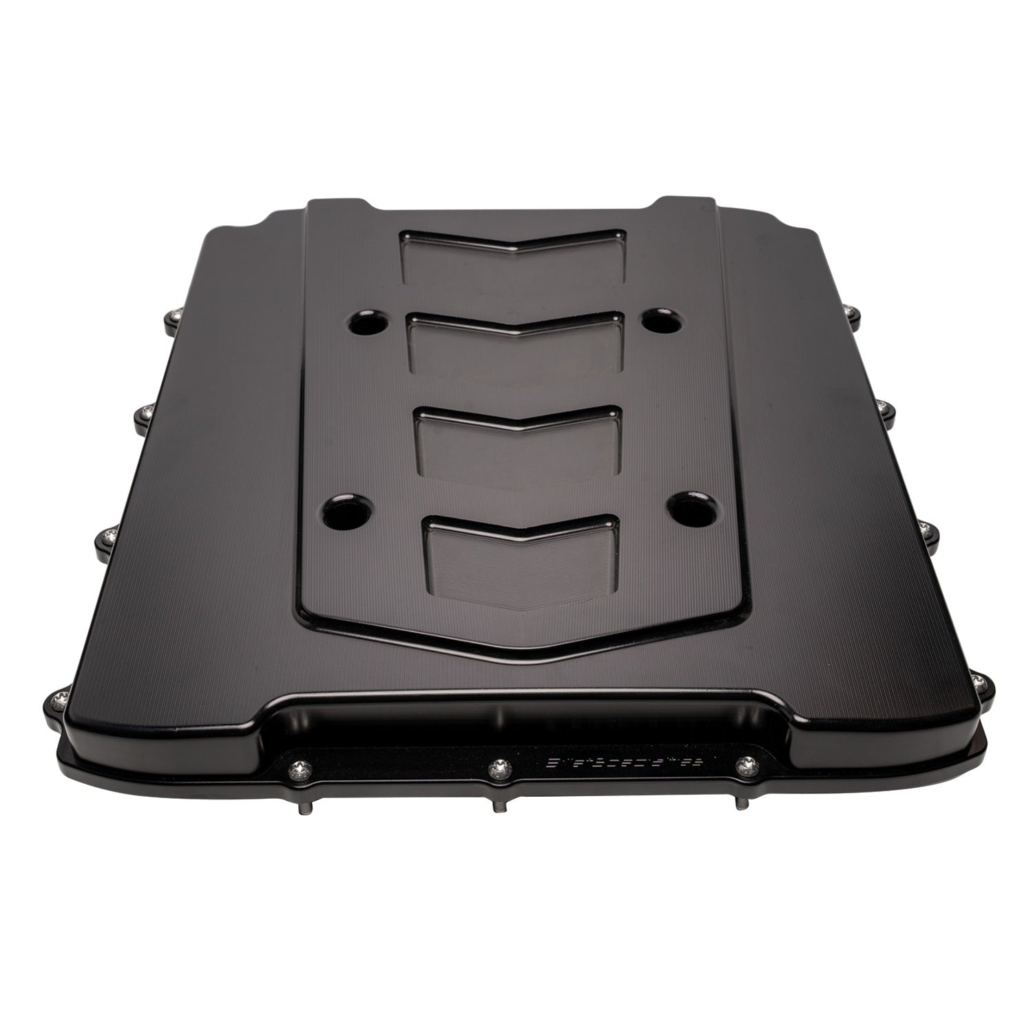 Billet Specialties Supercharger Lid - Replacement Part - Aluminum - Black Anodized - GM GenV LT-Series - Each