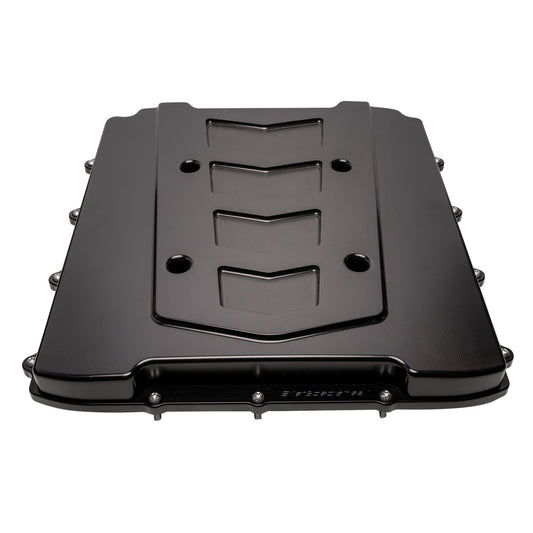 Billet Specialties Supercharger Lid - Replacement Part - Aluminum - Black Anodized - GM GenV LT-Series - Each
