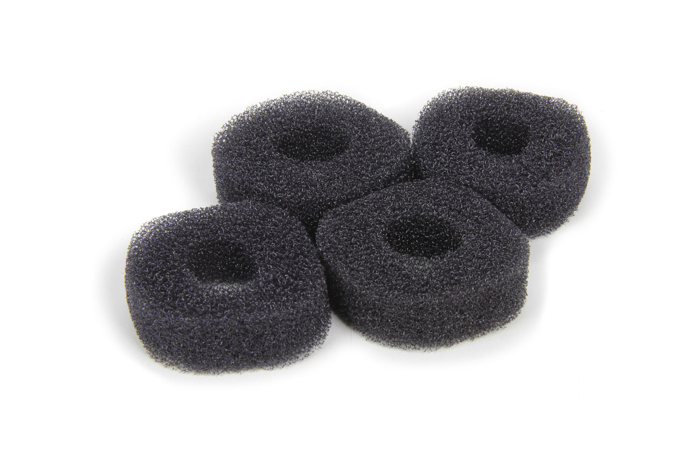 Billet Specialties Valve Cover Breather Element - Round - Reusable - Foam - Black - Set of 4