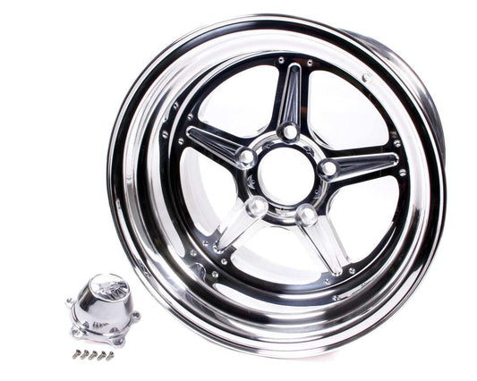 Billet Specialties Wheel - Street Lite - 15 x 14 in - 4.500 in Backspace - 5 x 4.75 in Bolt Pattern - Aluminum -